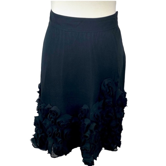 Talbots Silk Rosettes Skirt - Picture 3 of 5